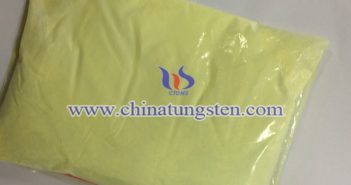Tungsten Trioxide Powder Applied for Nano-ceramic Dispersion Solution tungsten trioxide powder applied for nano-ceramic dispersion solution image