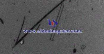 线状紫钨的生产方法 线状紫钨图片(图源:文档序号为17784637的专利)