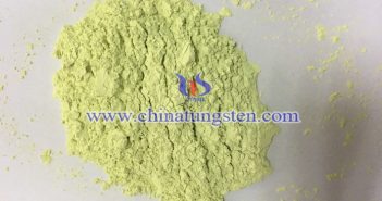 贵金属负载氧化钨纳米线的生产方法 氧化钨纳米线图片